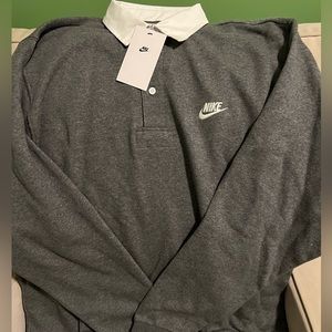 Brand New Men’s XL Long Sleeved Nike Club Polo